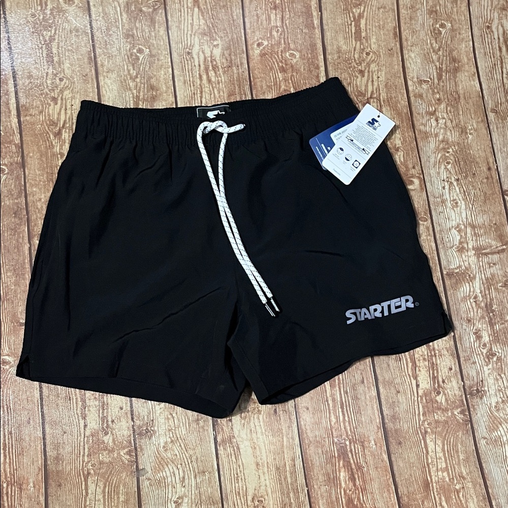 Starter Mens Quick Dry Stretch Volley Swim Trunk Size Small